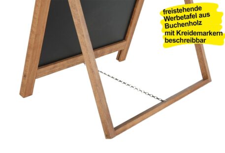 Holz Kreidetafel ORTONA - freistehend