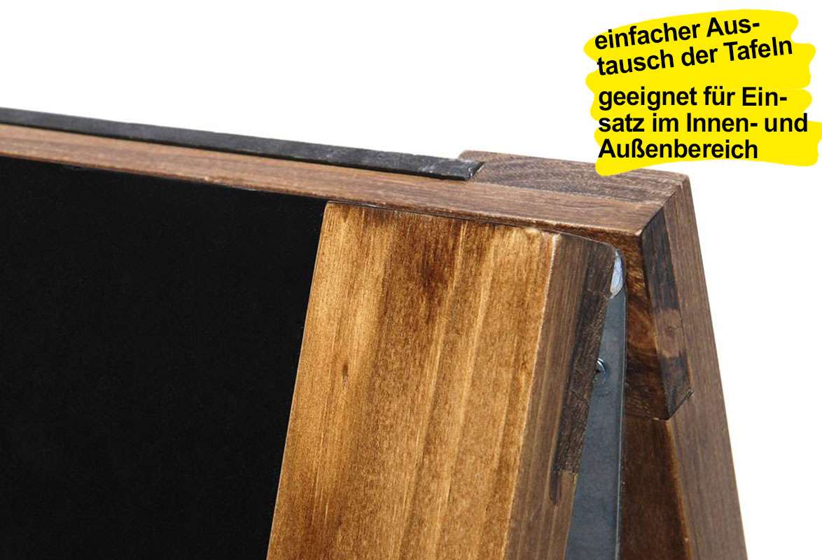 Holz Kundenstopper ANTIK - robust