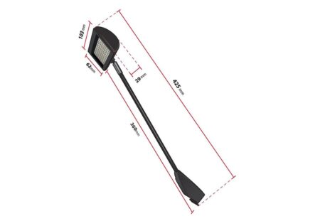 LED Strahler POPLED (12 W) - Maße