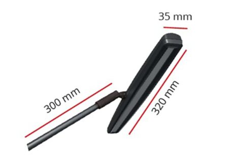 LED Strahler WIDE (12 W) - Maße