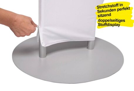 Werbefahne Textilstoff STRETCH - Stretchstoff